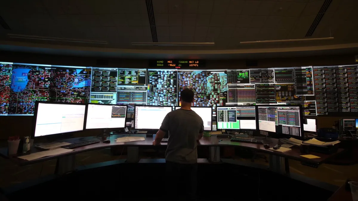 MISO control room