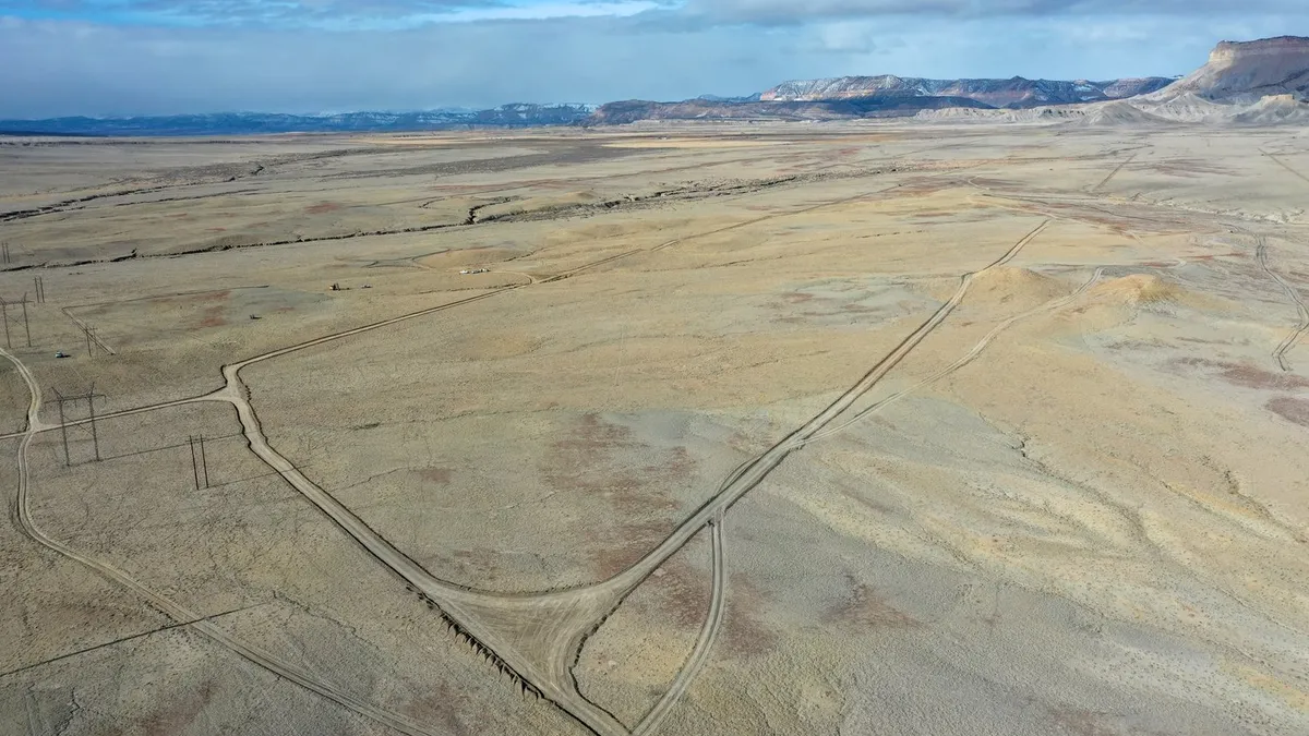 Future site of rPlus Energies Green River Energy Center