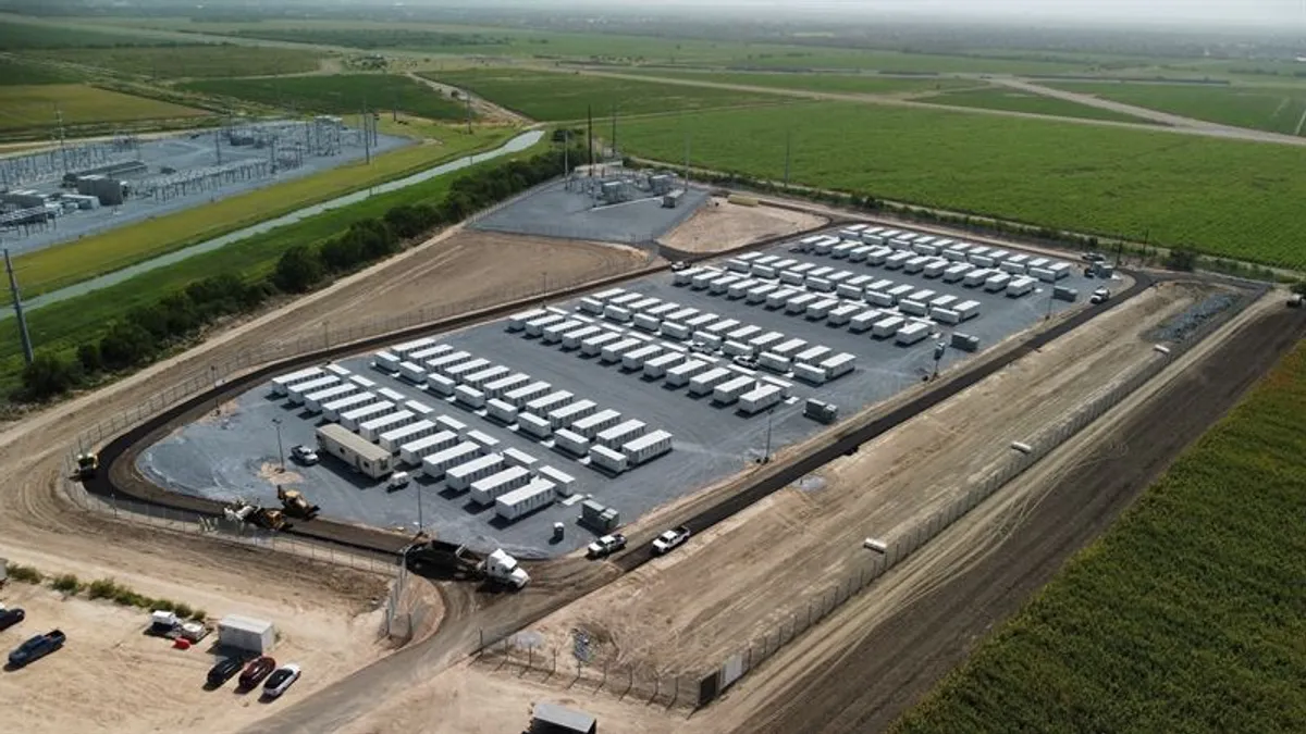 Wartsila energy storage site in south Texas